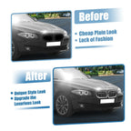 Front Hood Grille for BMW 528i 535i 550i xDrive SilverTone