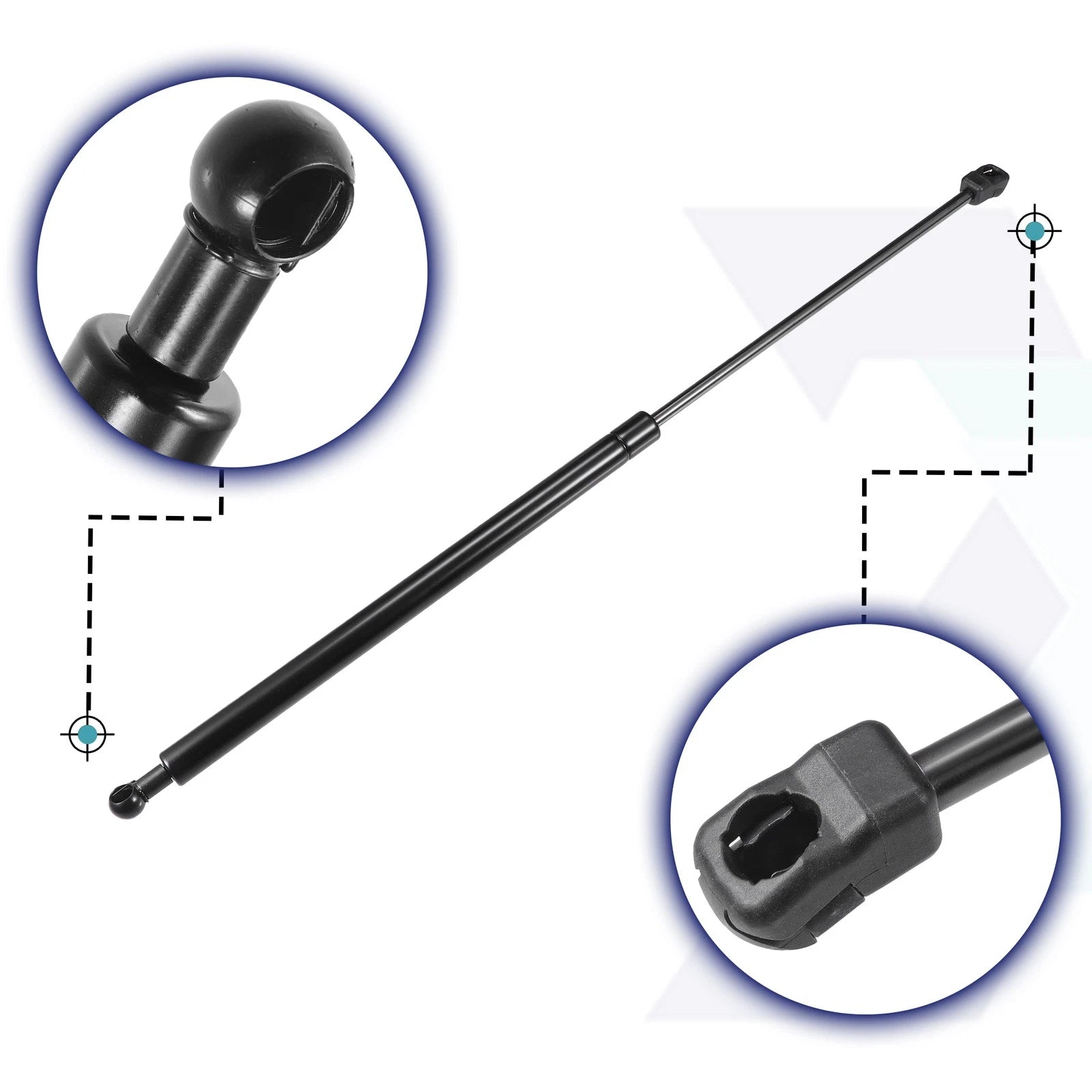 2 Pcs Front Hood Lift Supports Struts for Toyota Highlander (2019–2024)