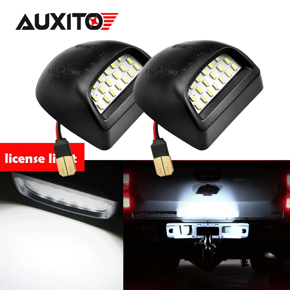 2X LED Rear License Plate Light Bulb for Chevy Silverado Avalanche Escalade