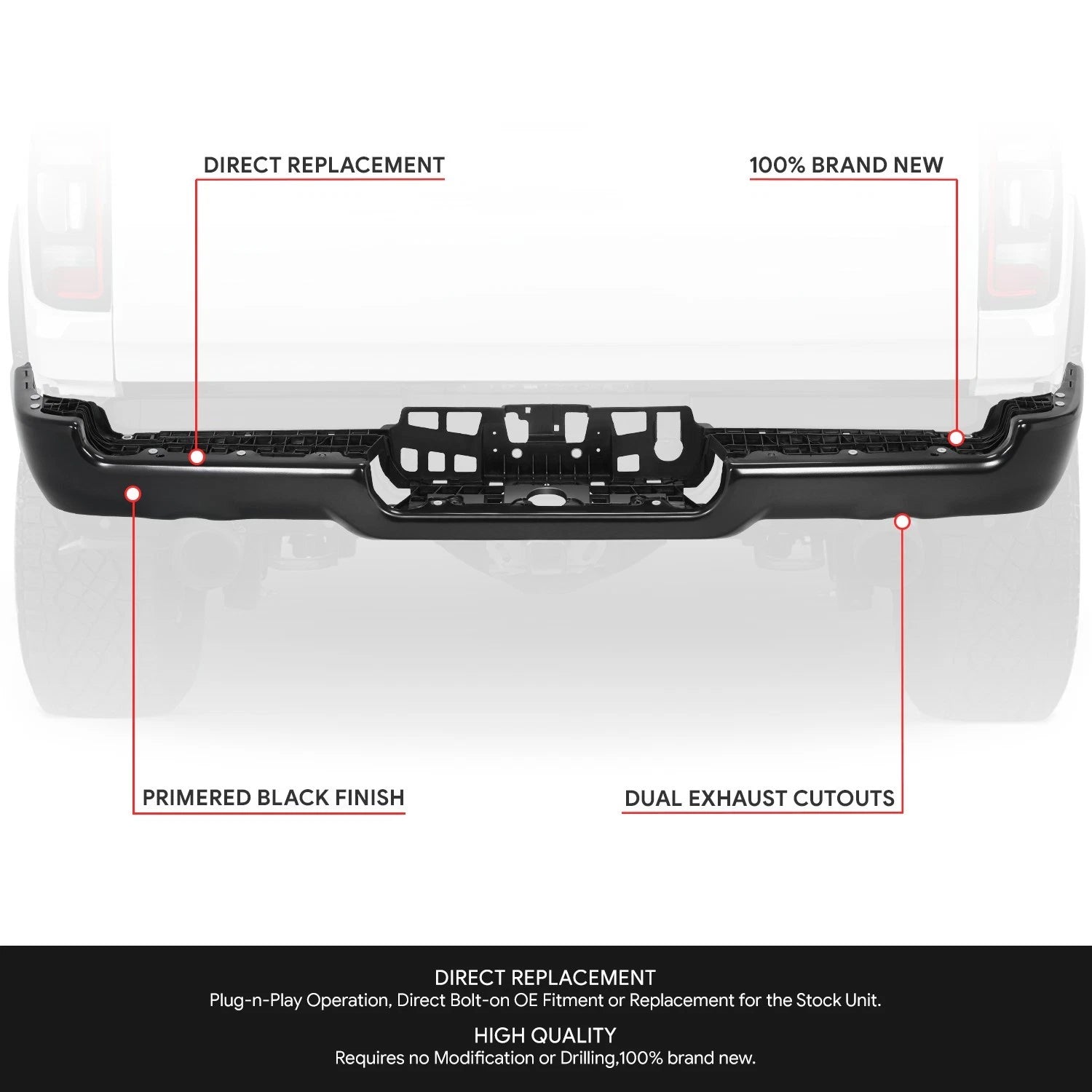 Aluminum Core 2-Row Radiator for Ford Escape (2017–2019)