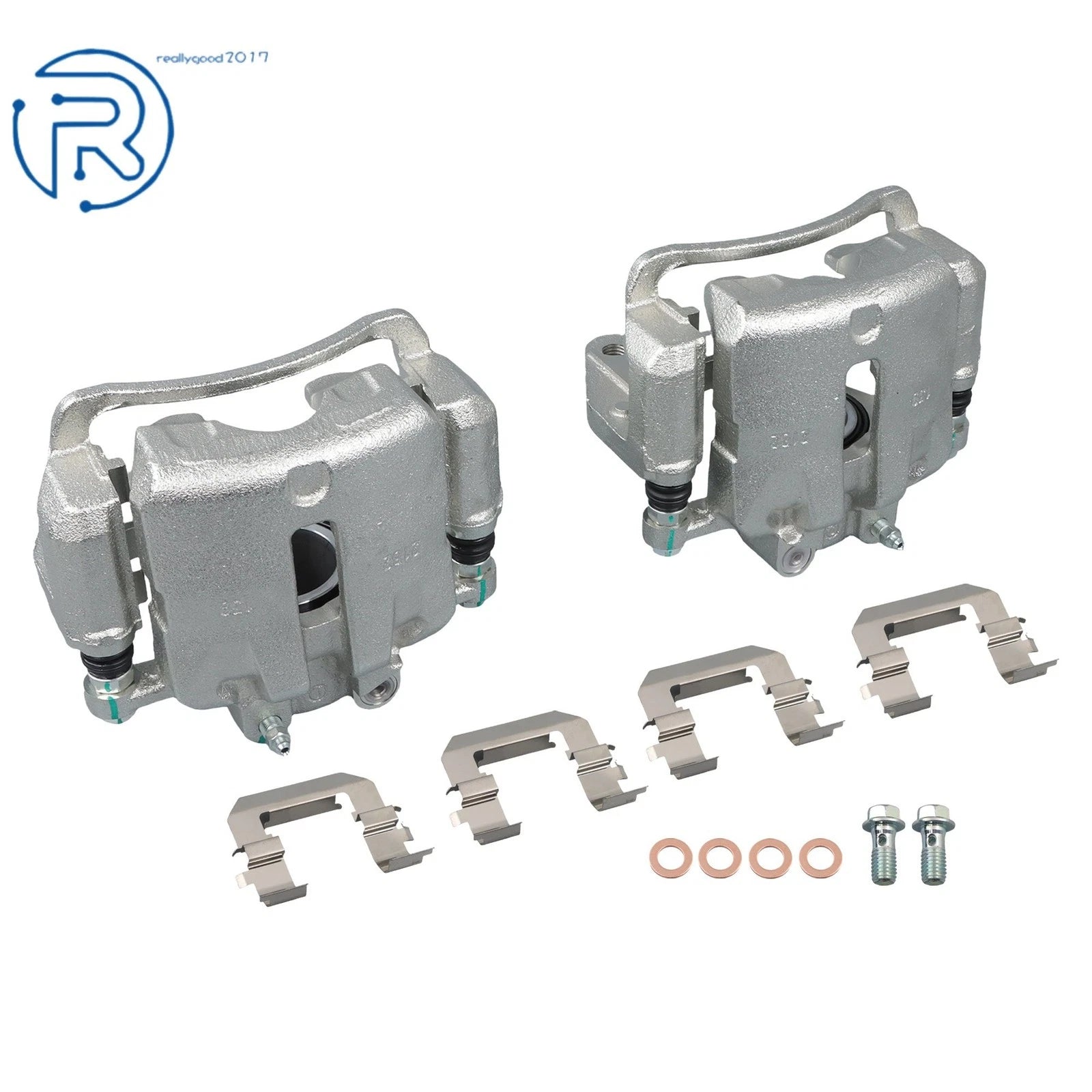 Front Disc Brake Caliper w/ Bracket for Chevrolet Impala Equinox (2010–2020)