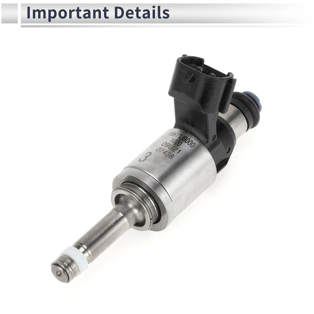 Fuel Injector for Subaru BRZ 2.0 (2013–2020) 1 Pc Black Silver Tone