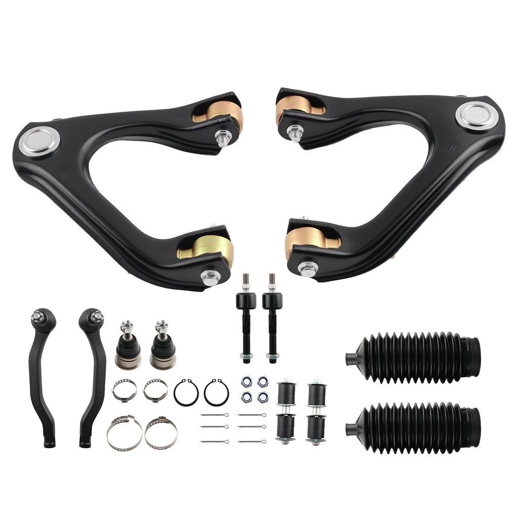 12x Front Control Arms Ball Joint Sway Bar Links Kit for Honda Accord (1990–1993)