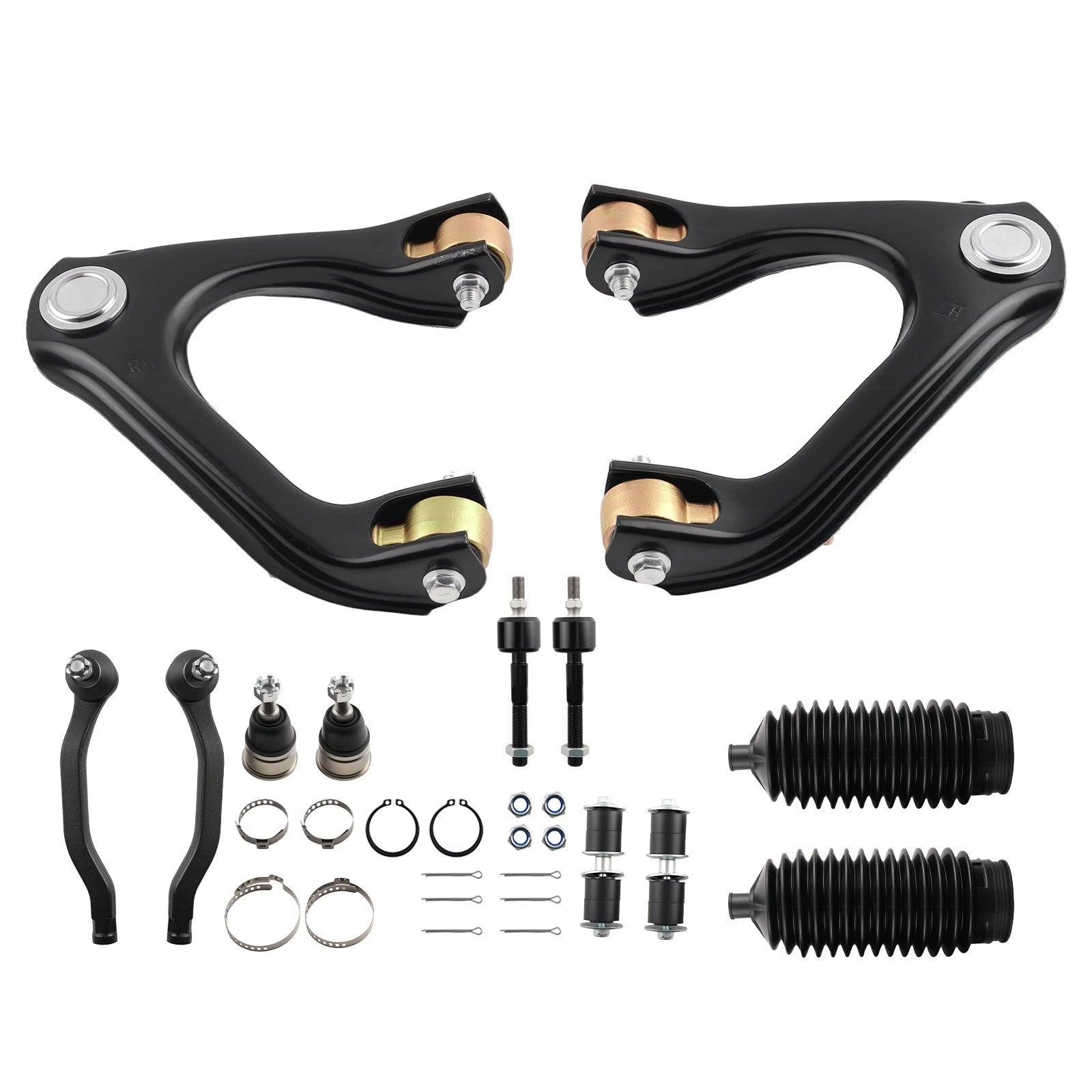 12x Front Control Arms Ball Joint Sway Bar Links Kit for Honda Accord (1990–1993)