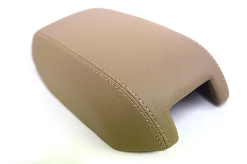 Center Console Armrest Cover for Volvo XC90 (2003–2014) Beige Leather Synthetic