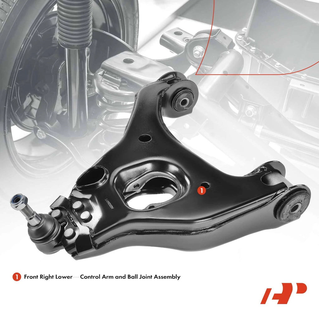 Front Right Lower Control Arm Ball Joint for Chevy Silverado (1999-2006)