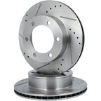 Front Drilled Slotted Brake Rotors for Toyota 4Runner (1996–2002)