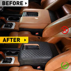 Leather Armrest Cover Cushion Pad for Toyota Tundra (2014–2021)