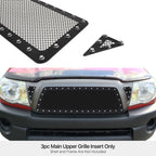 Upper Black Mesh Grille Insert for Toyota Tacoma (2005-2010)