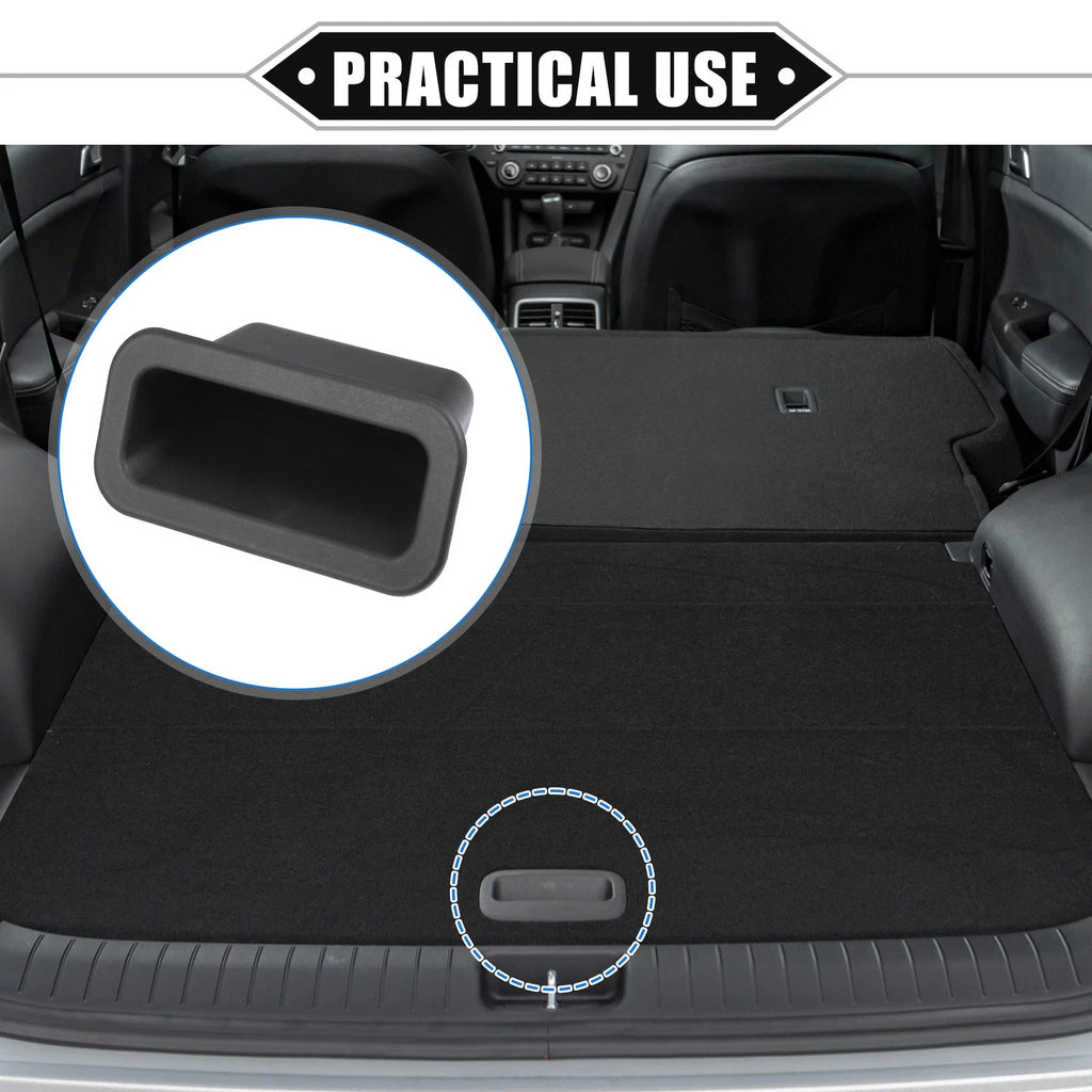 Rear Trunk Lid Handle Cover for Mazda 3 (2004–2018) Black Trim