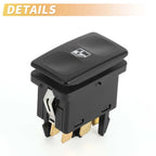 Power Window Switch for Volkswagen Golf II (1983–1992) No. 191959855