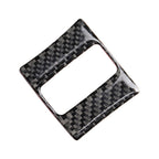 Carbon Fiber Interior Warning Lamp Button Trim for Mazda 3 Axela (2013–2018)