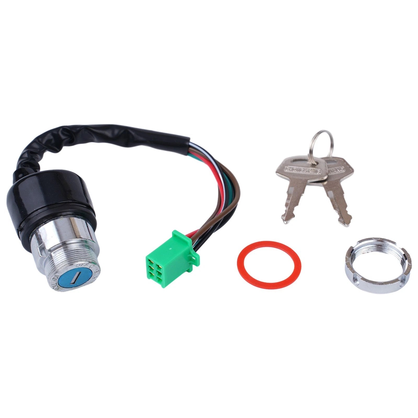 Motorcycle Ignition Key Switch 6 Wires for