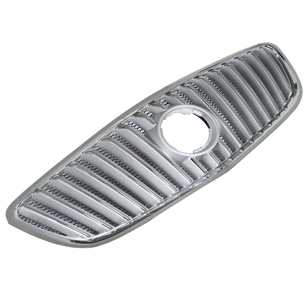 Set of 2 Front Upper Grille Replacements for Buick Lacrosse (2010-2013) Chrome