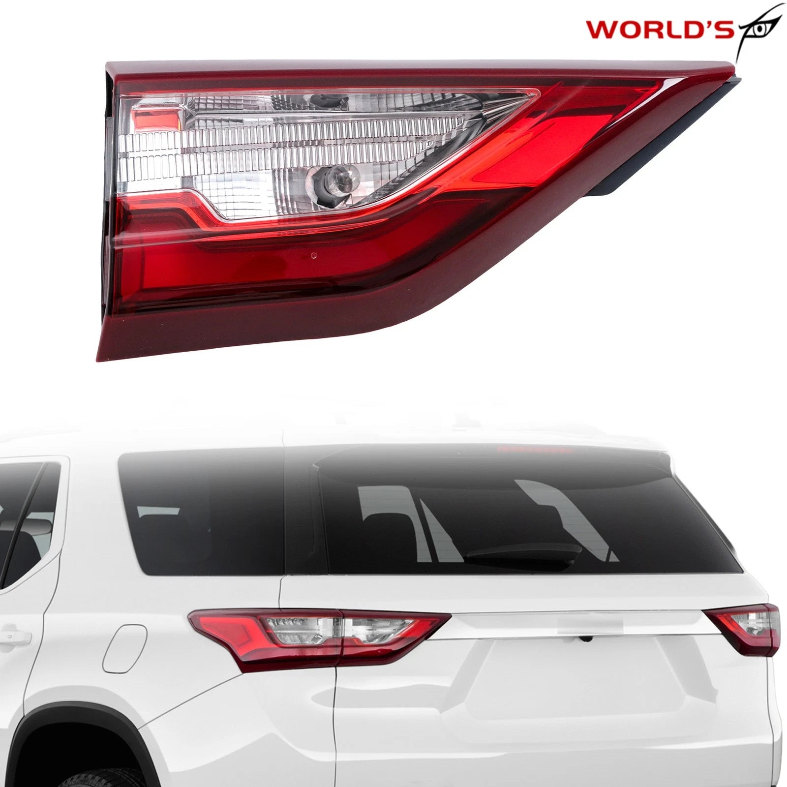 LED Inner Left Driver Side Tail Light for Chevy Traverse (2018–2021)