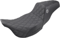 SADDLEMEN Pro Series SDC Performance Seat for Harley FL (w/o Backrest)