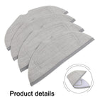 4 Mop Cleaning Cloths for Mova Robot Vacuums