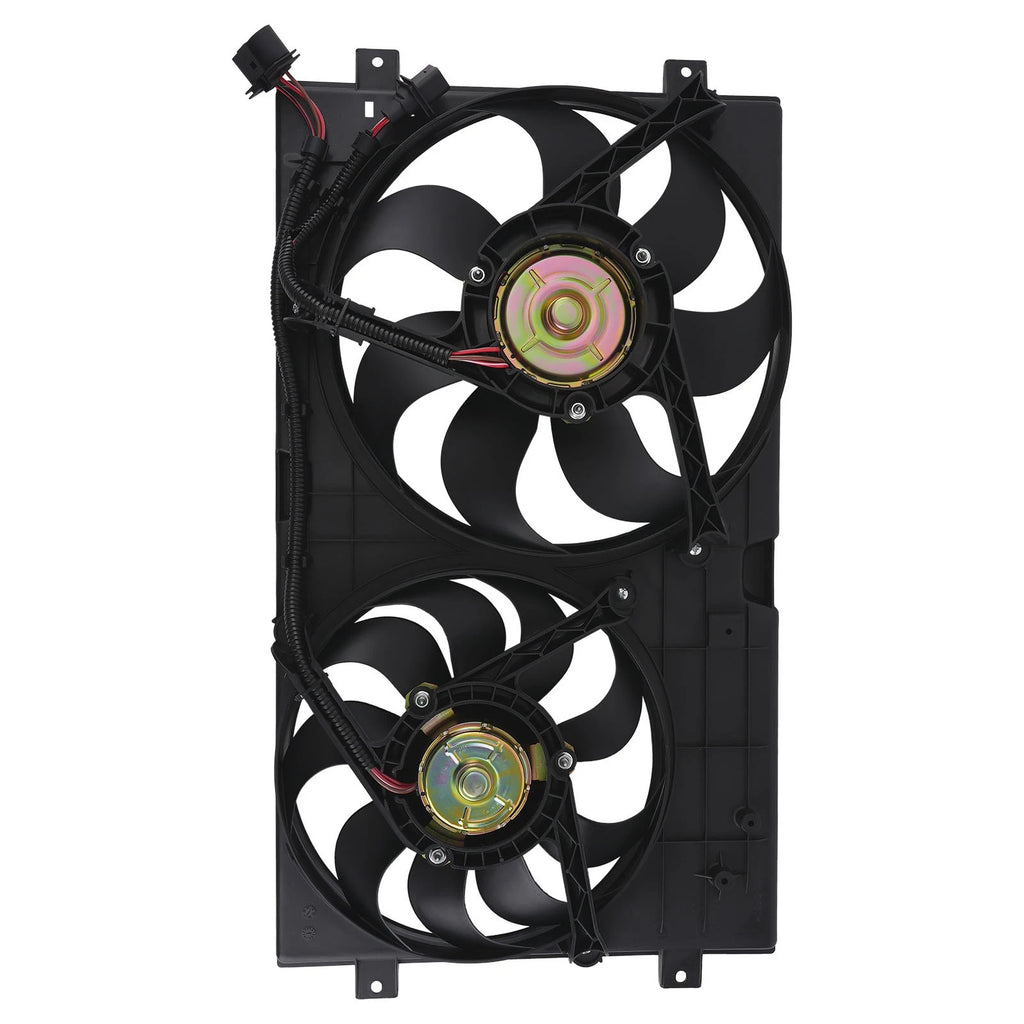 Radiator Cooling Fan Assembly for Volkswagen Beetle (1998–2006) 621000, 1C0959455