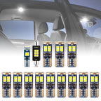 Set of 14 Interior Dome Cargo Map Light Bulbs for Toyota Sequoia (2008–2022)