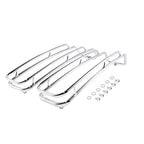 Chrome Saddlebags Lid Top Rail Guards for Harley Street Road Glide (1994–2013)