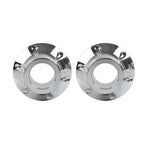 Set of 2 Front 25mm Tapered Axle Wheel Spacers for Harley Electra Glide Road King (2008–2023)
