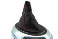 Leather Automatic Shift Boot for Chrysler PT Cruiser (2003–2005) Red Stitch