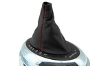 Leather Automatic Shift Boot for Chrysler PT Cruiser (2003–2005) Red Stitch