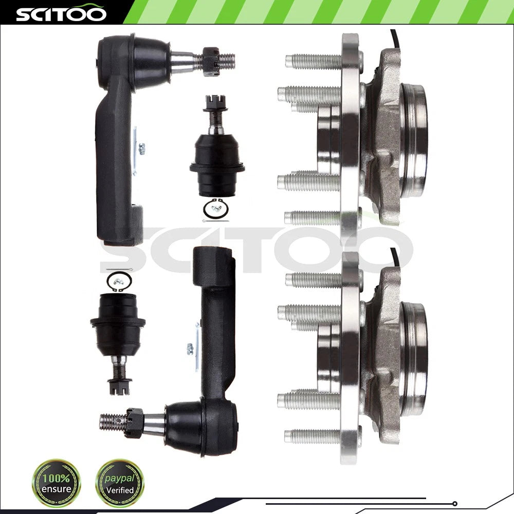 Front Ball Joint & Steering Tie Rod End for Ford Expedition (2007–2012)