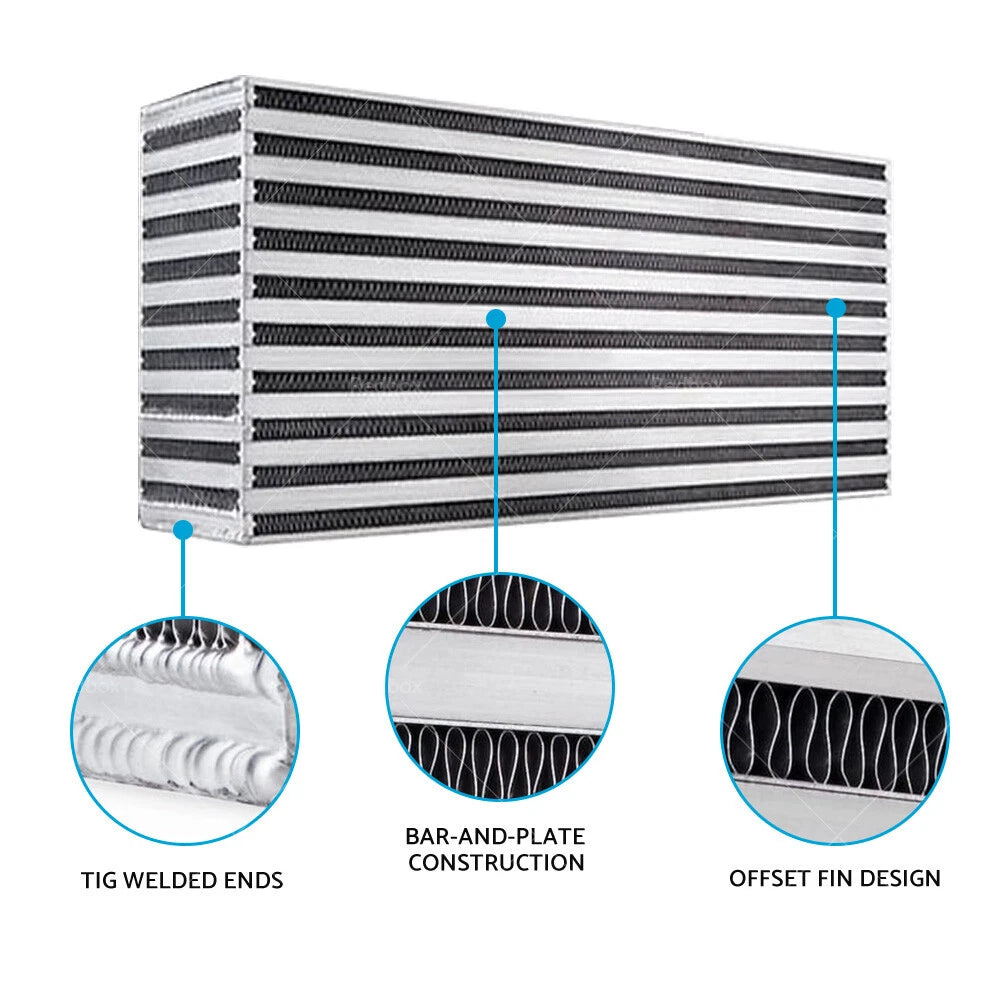 2.5" FMIC Intercooler for Ford Mazda (2002–2019) 450x230x65