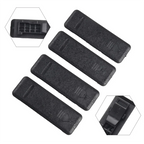 4Pcs Black Roof Molding Covers for Kia Soul (2014-2019)