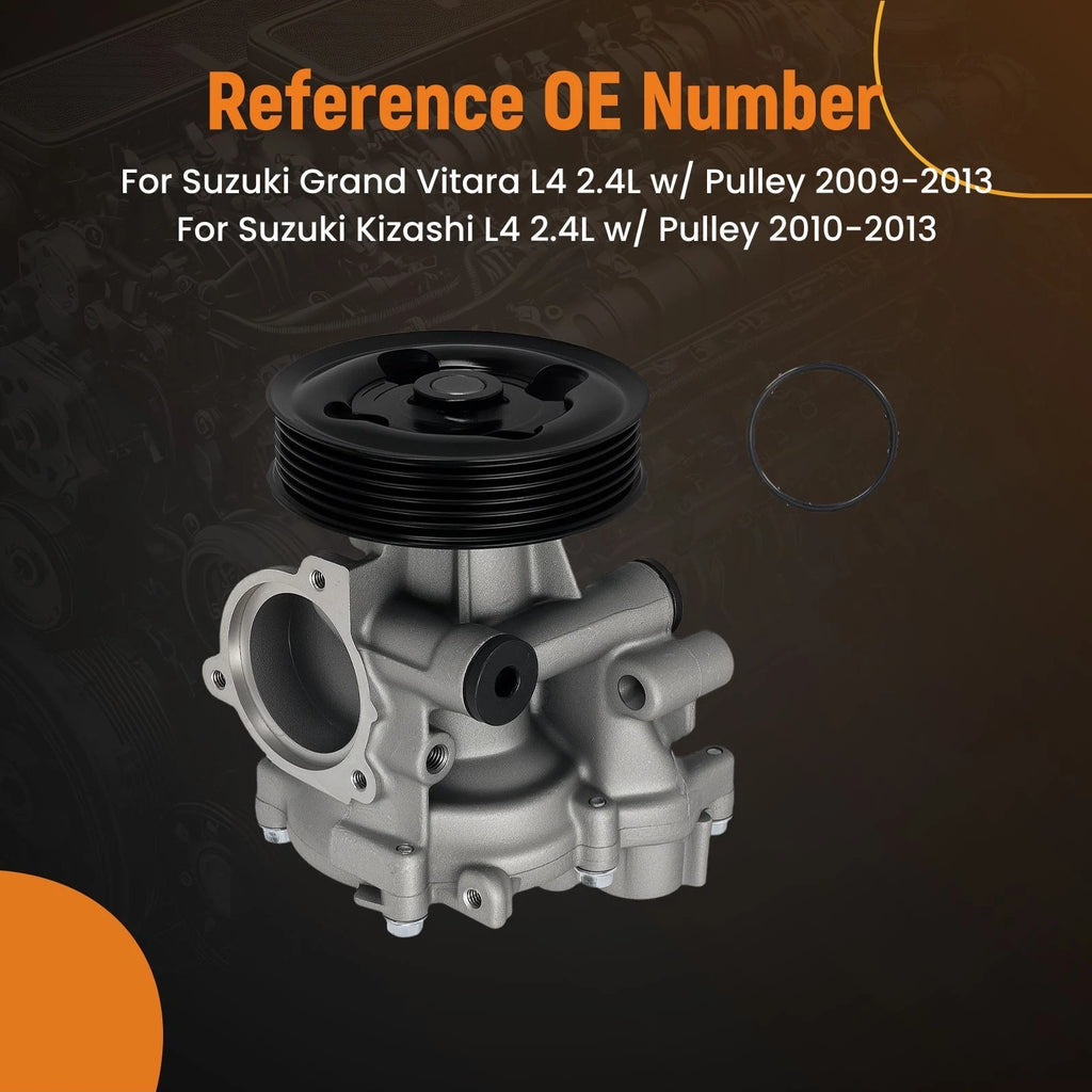 Cooling Water Pump Unit Set for Suzuki SX4/Kizashi 2.0/2.4L (2010–2013) 1740078892