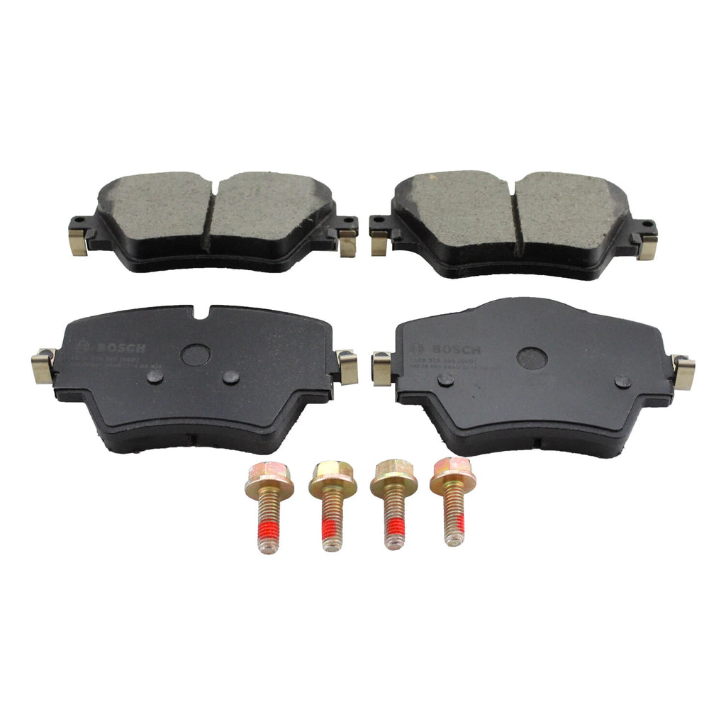 Set of 4 Bosch QuietCast Front Ceramic Brake Pads for BMW F39 F48 F97 G01 Mini F54 F60