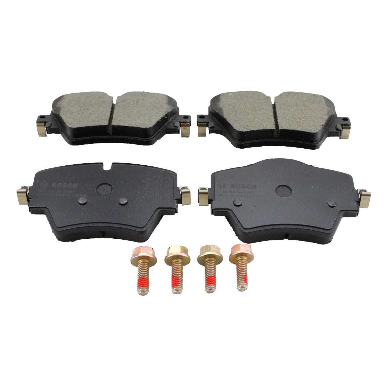 Set of 4 Bosch QuietCast Front Ceramic Brake Pads for BMW F39 F48 F97 G01 Mini F54 F60
