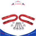 Set of 2 Recovery Tow Hooks for GMC Canyon Colorado (2017–2021) - Red