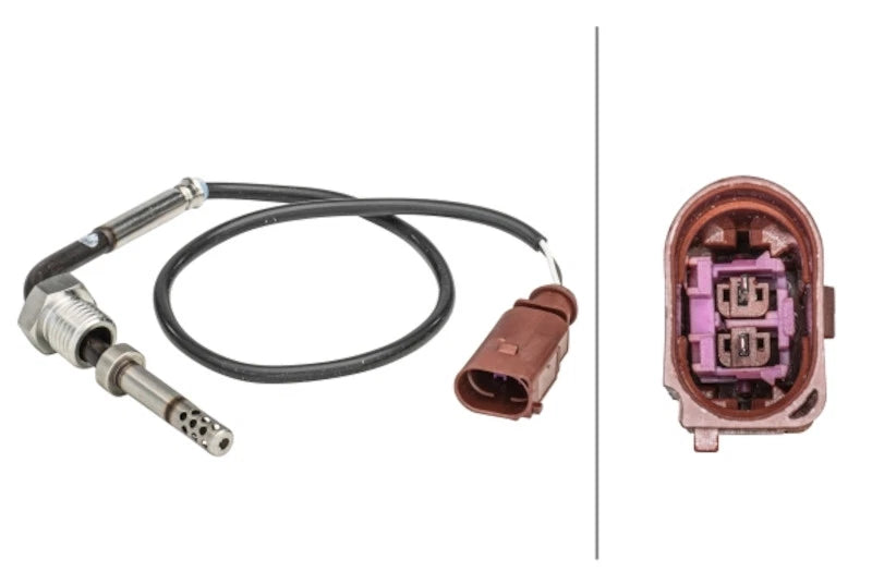 Hella Exhaust Gas Temperature EGT Sensor for Audi Q5 (2009–2017) 358181301