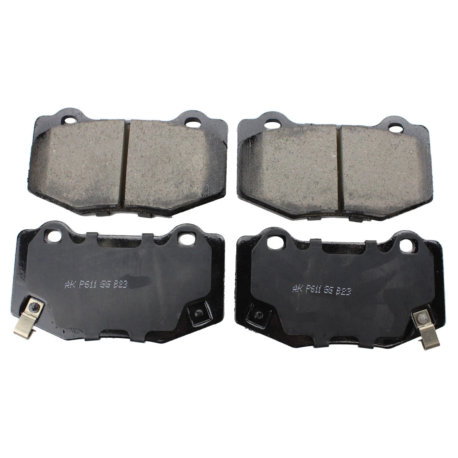 Akebono Performance Rear Ceramic Brake Pads for Cadillac ATS, Chevrolet Corvette (2013–2019)
