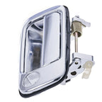 2 x Front Left & Right Outer Door Handle Chrome for Toyota Landcruiser J80 (1990–1998)