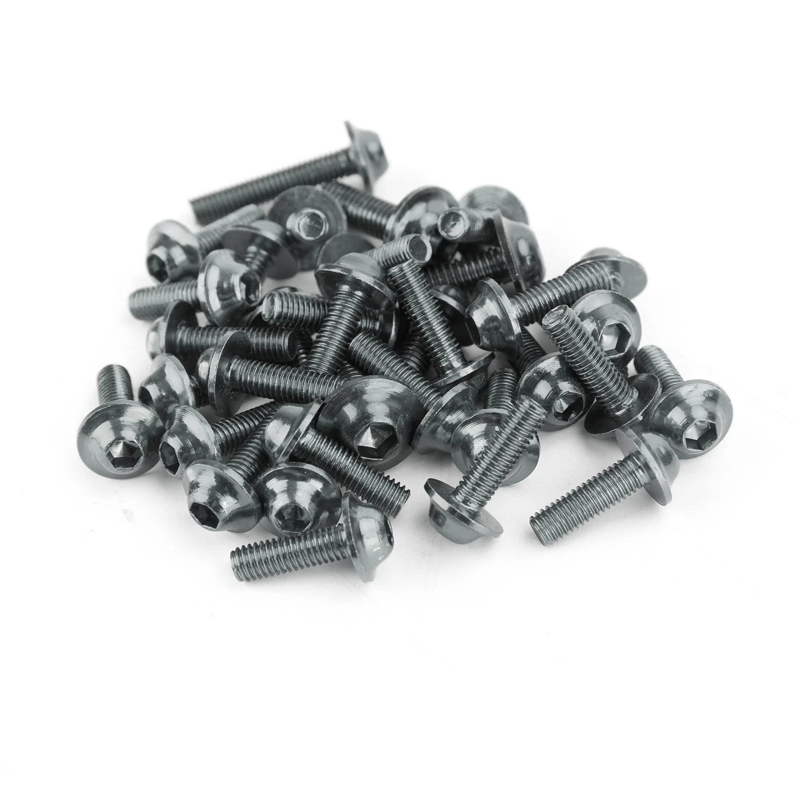 Motorbike Titanium Fastener Clip Screw Kit for Windscreen Fairing (158)
