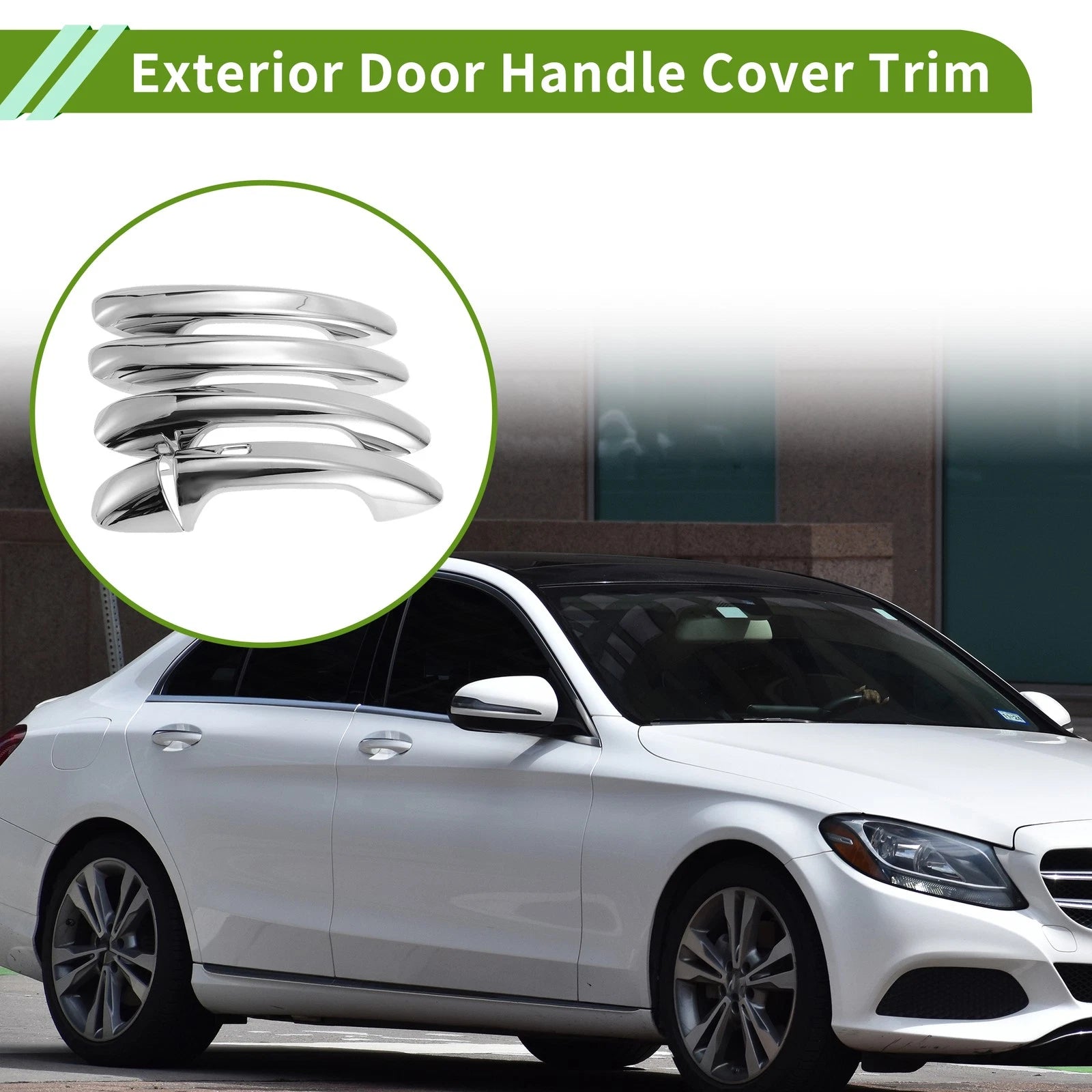 Exterior Trim for Mercedes-Benz GLC Class X253 (2016–2021) Smart Electroplating