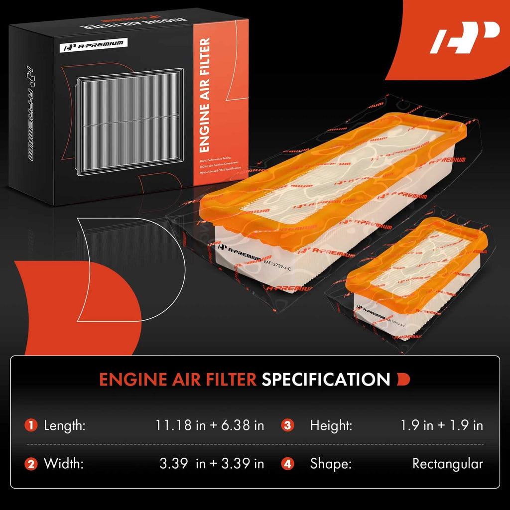 Engine Air Filter for BMW X3 X4 (2020-2025) 3.0L