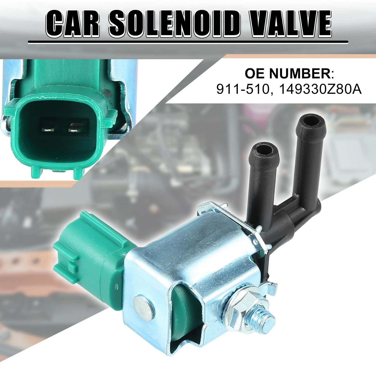 Vapor Canister Vacuum Solenoid Valve for Nissan Pathfinder Frontier (2005–2012) 14933-0Z80A