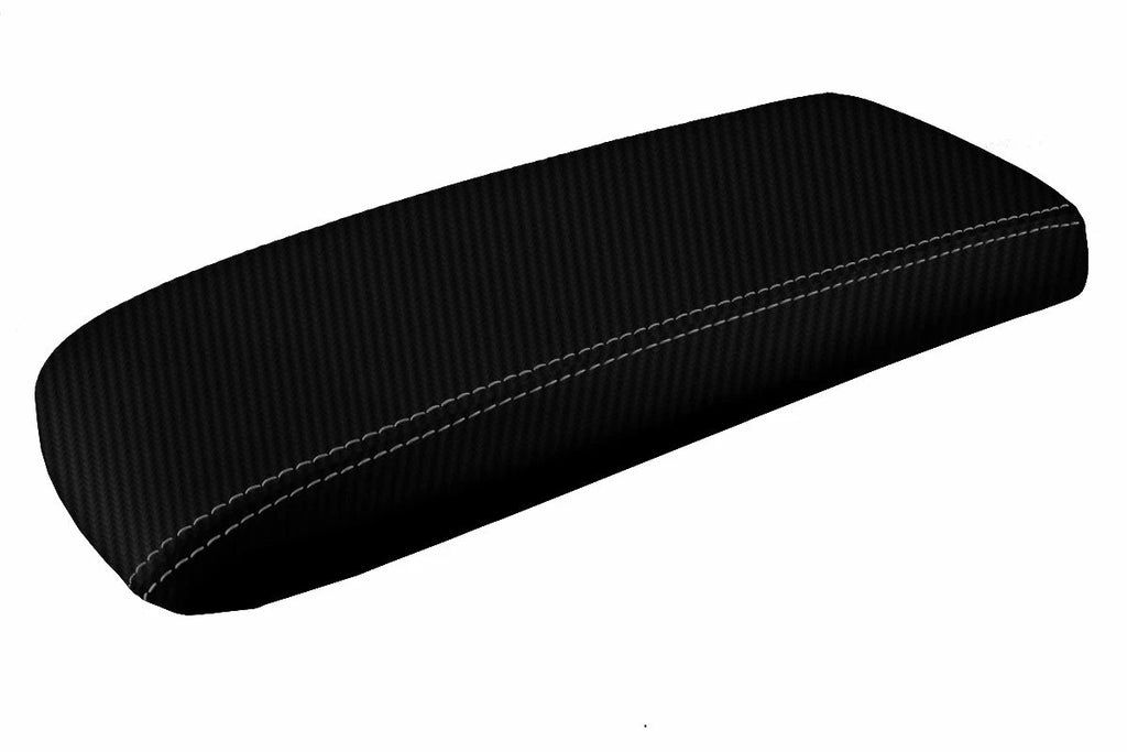 Console Lid Armrest Cover for Ford Explorer (1995–2001) Carbon Fiber