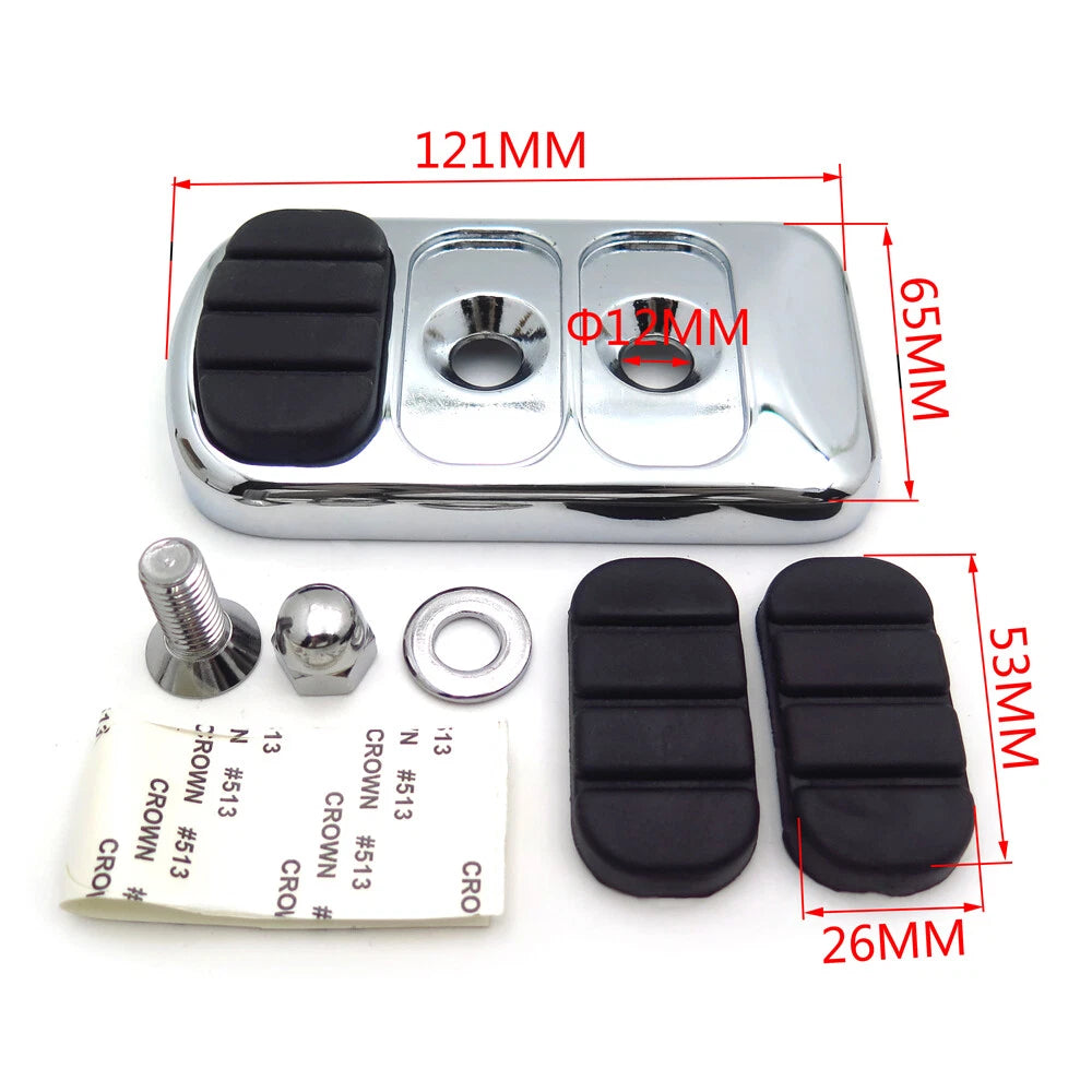 Chrome Foot Peg for Harley Tour Glides/Road Glides/FL Softail/Dyna (1990–2023)