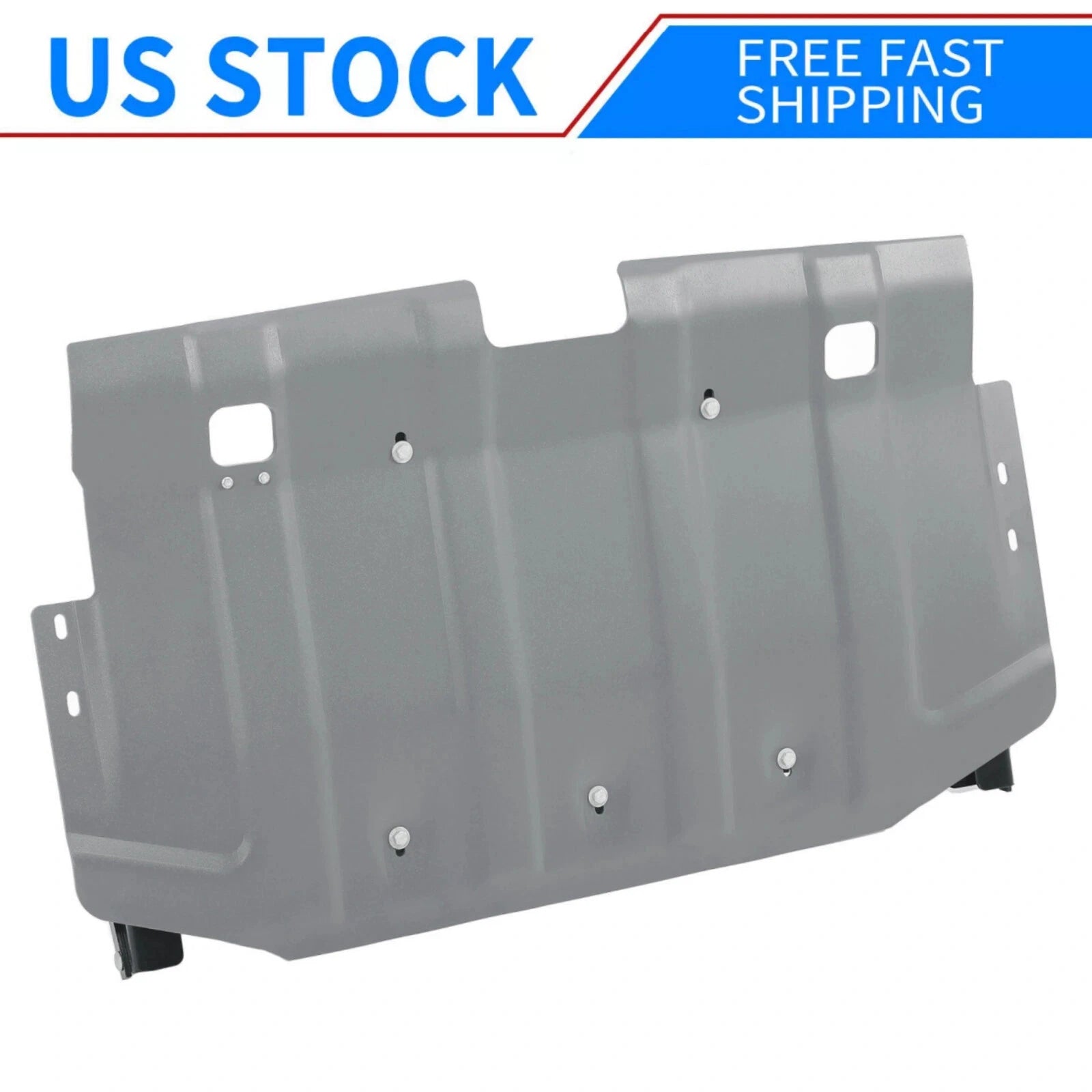 Rear Engine Skid Plate for Toyota FJ Cruiser (2007–2013) - Aluminum, Powder Coated