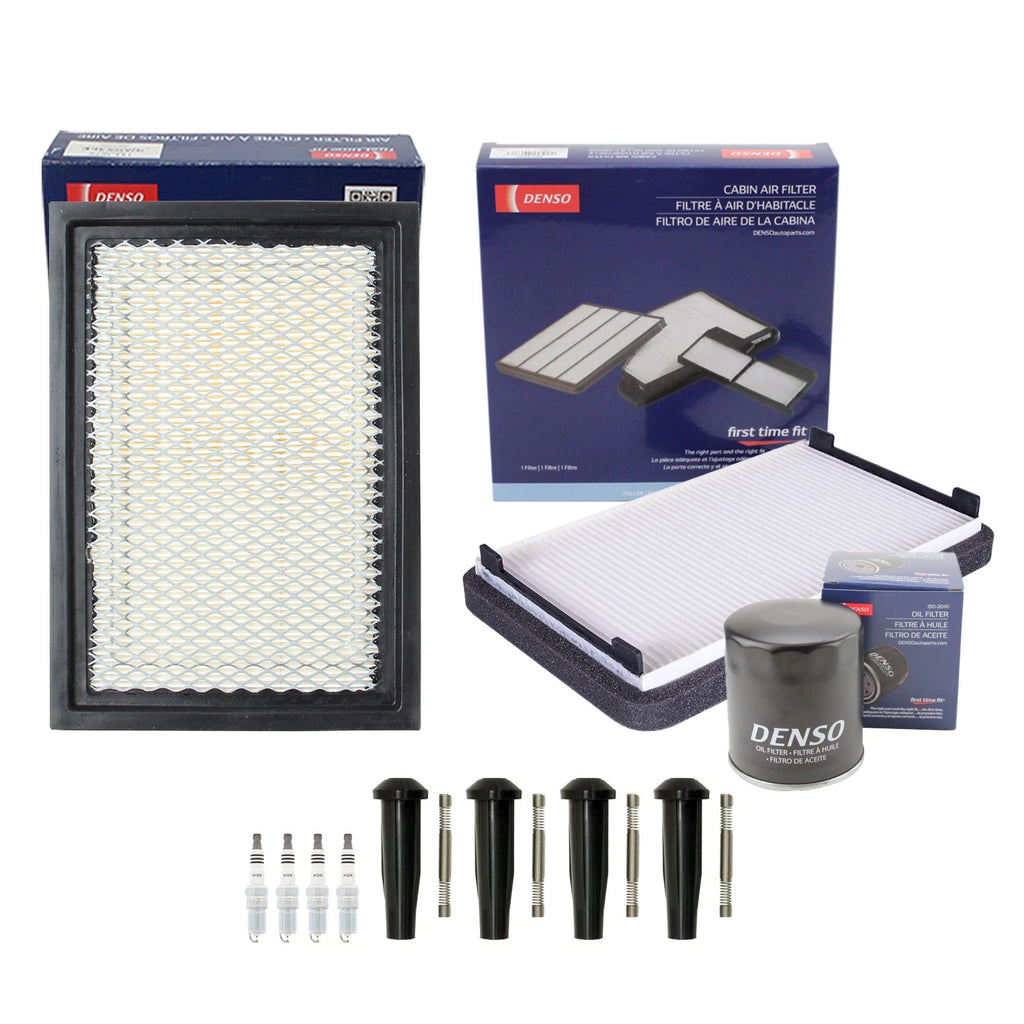 Denso Tune Up Kit & NGK 4 Spark Plugs for Escape Mariner Tribute (2001–2012)