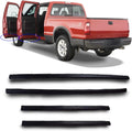 Set of 2 Front Rear Lower Door Weather Strip Seal for Ford F250 F350 (1999–2016)