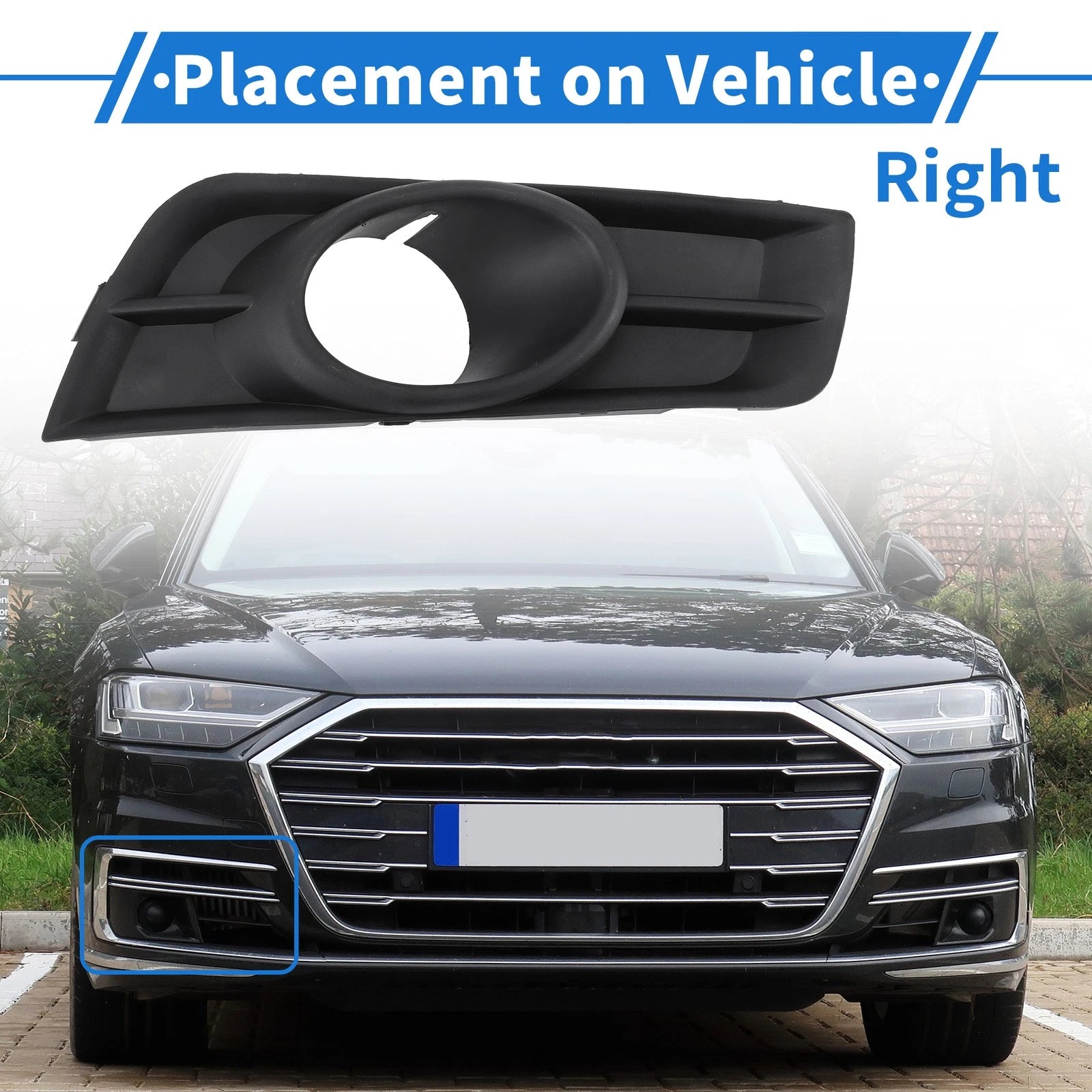 1 Pc Fog Light Grill for Chevrolet Cruze (2011–2015) No. 94831152