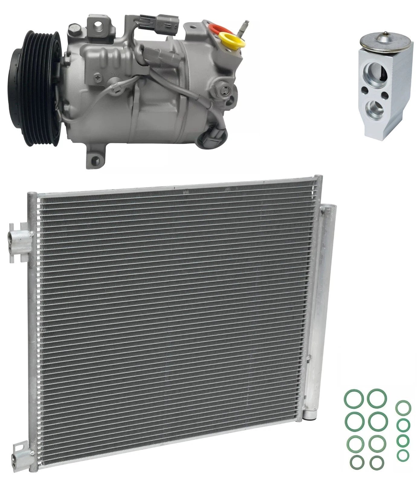 A C Compressor Kit With Condenser for Nissan Rogue Sport 2.0 (2018)