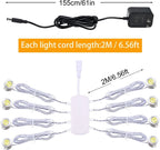 8X Dimmable LED Mini Spotlight for Jewelry Showcase Display (3000K)