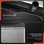 Radiator for Pontiac Vibe for Toyota Corolla Matrix (2009–2010)